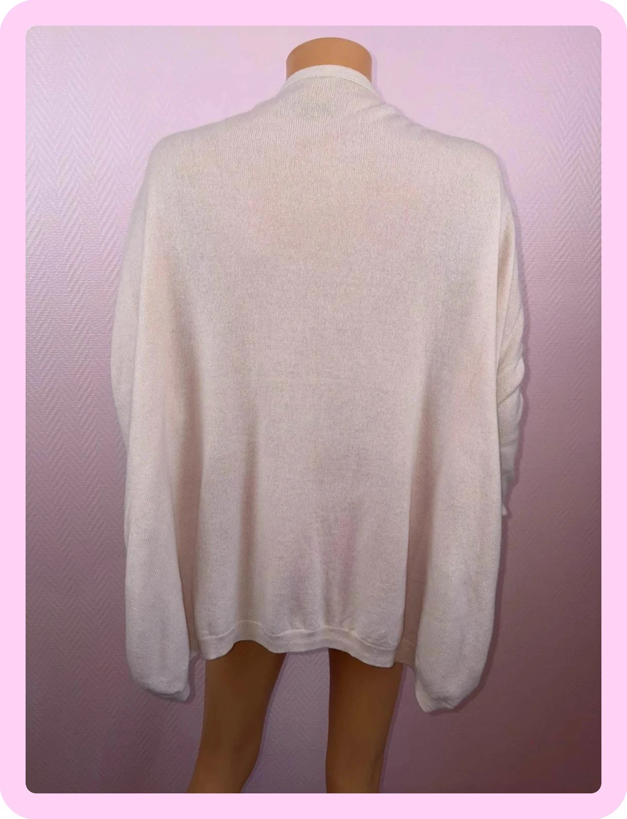 Chaleco de cachemir para mujer talla s pero grande – photo 6